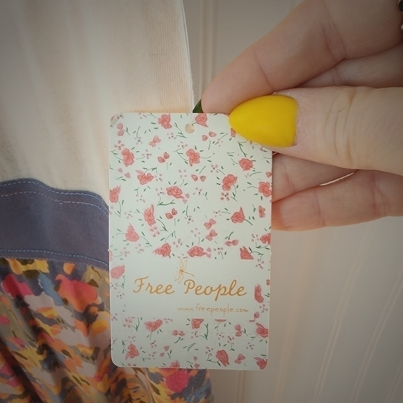 Free People confetti c sun dress NWT SIZE L. - Picture 10 of 11